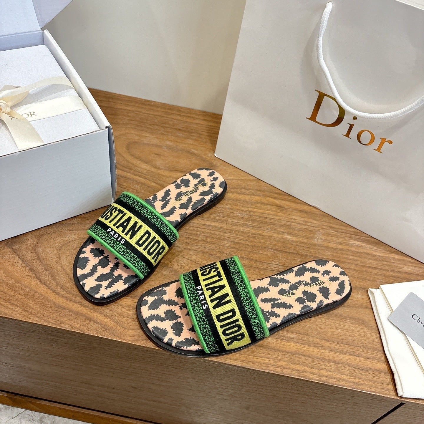 CD 26s Souveni Sandals Canvas Cowhide 685410