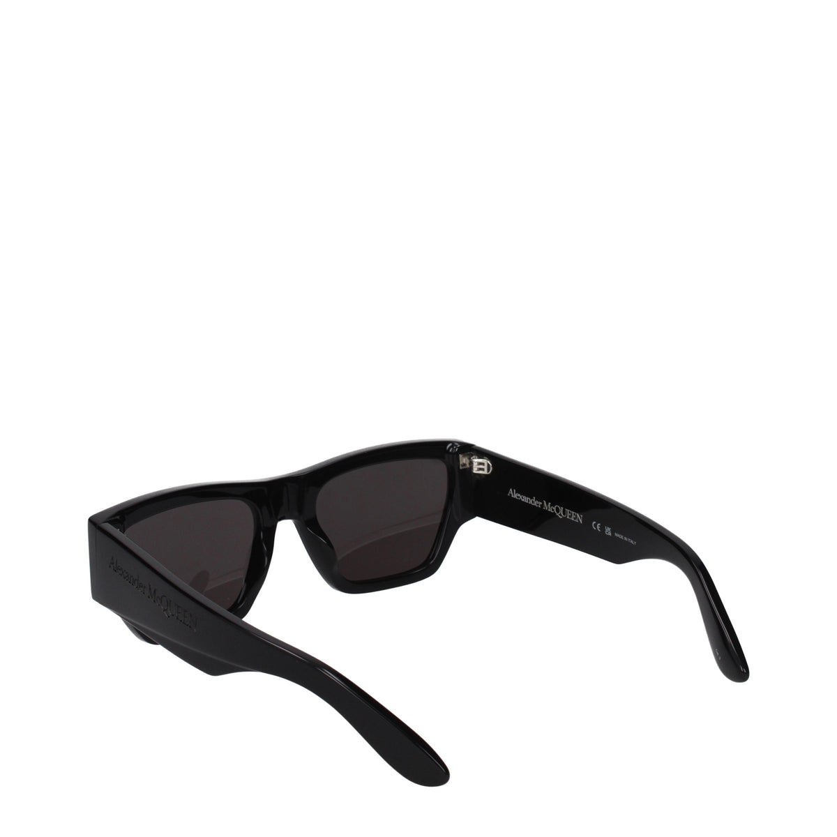 Alexander McQueen Sunglasses Men Acetate Black