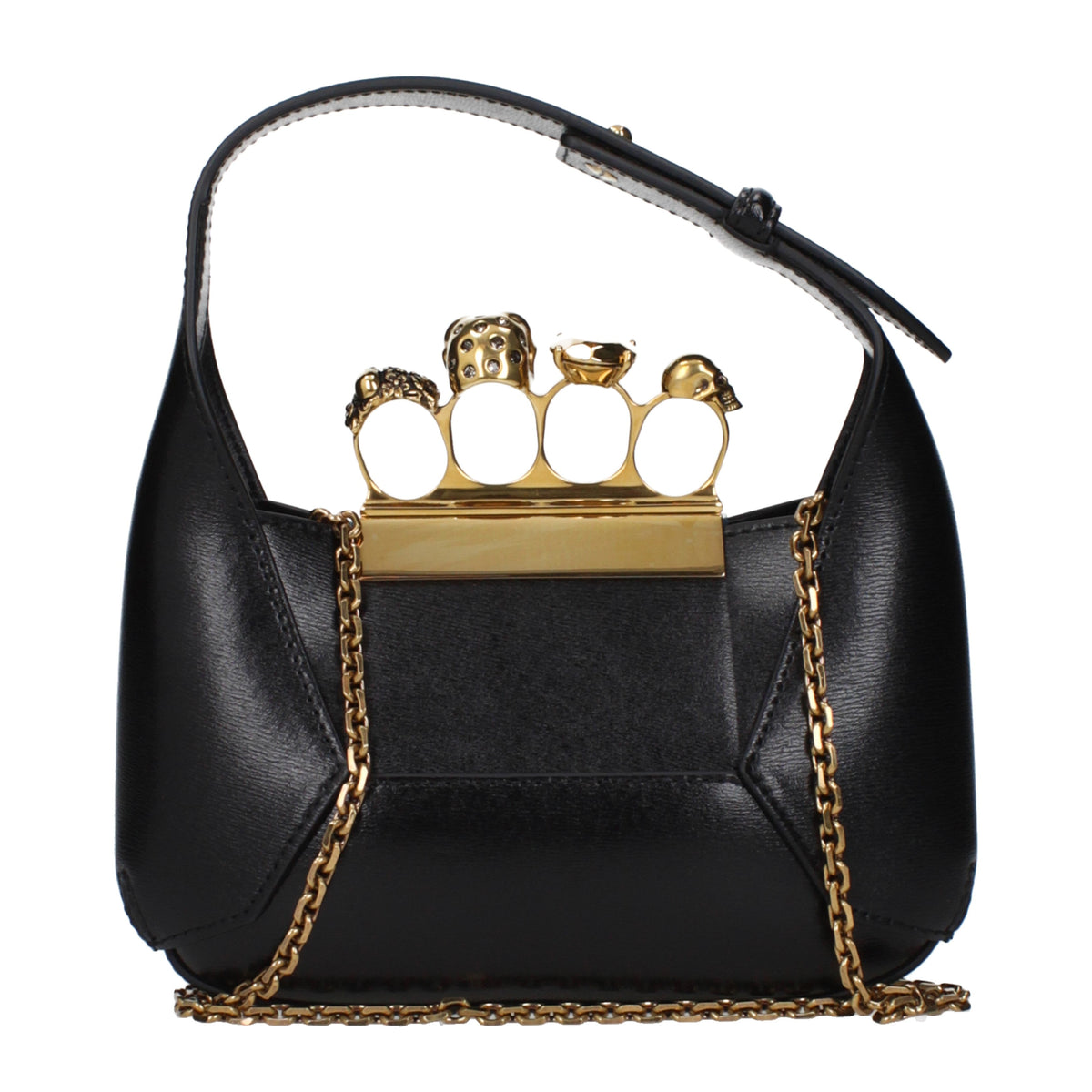 Alexander McQueen Handbags Women Leather Black