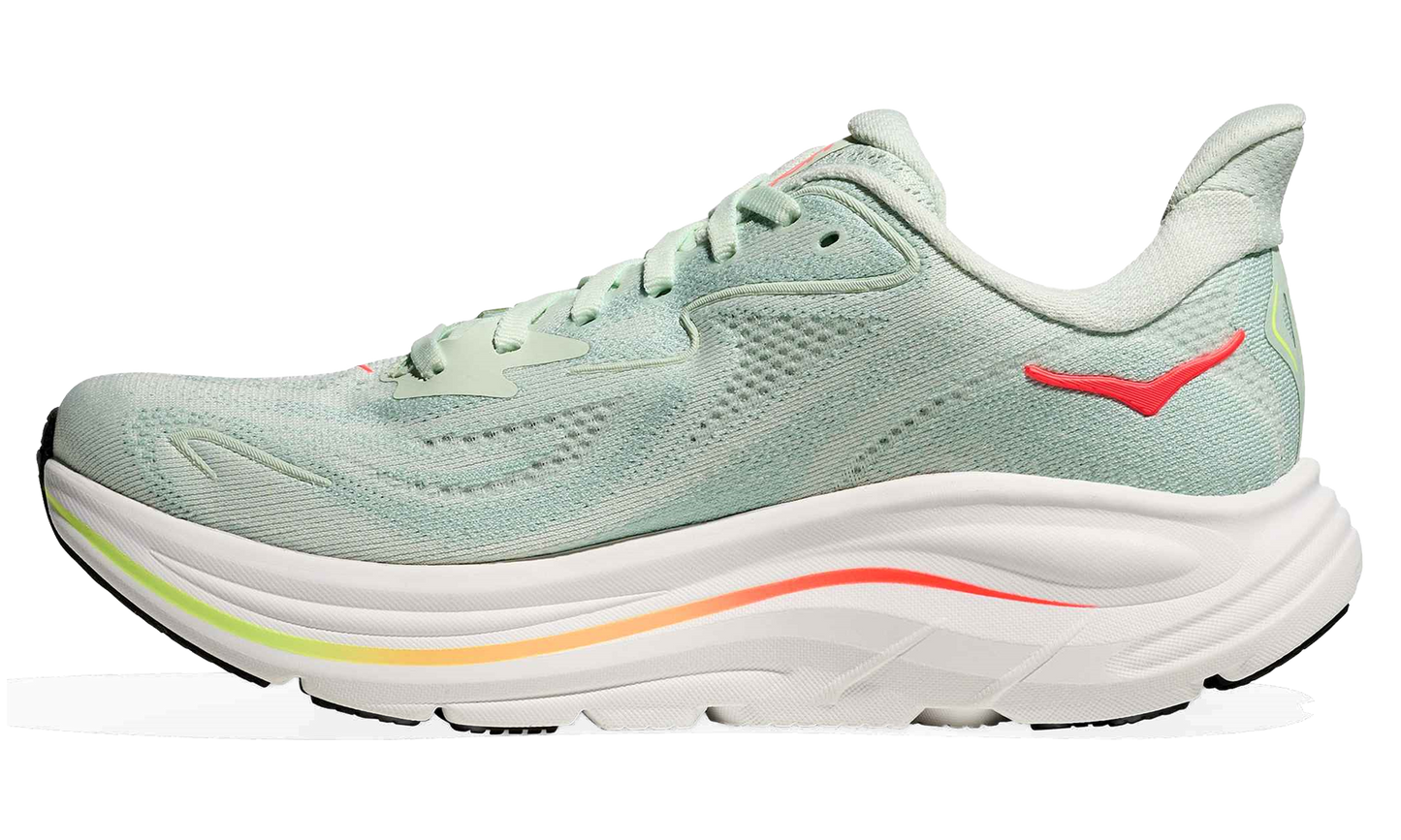 Clifton 10 WMNS "Sea Glass Neon Flame" 1162031 SLSSN