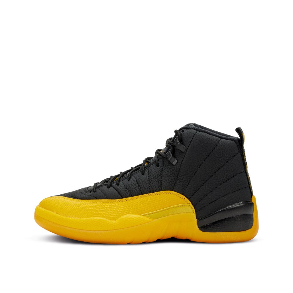 Jordan 12 Retro Black University Gold Sneakers - Modern Classic