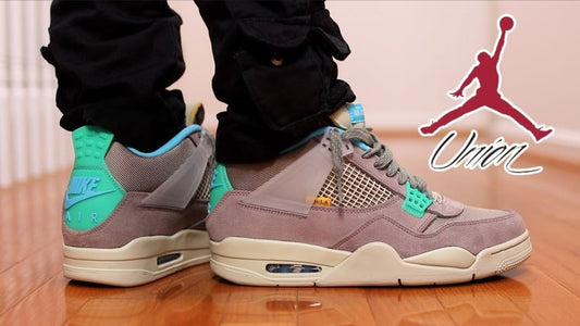 Union LA x Jordan 4 Retro Taupe Haze Sneakers - OG Colorway
