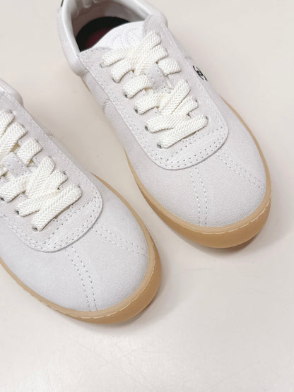 Chanel 2026 Sneaker White Suede Leather 720912