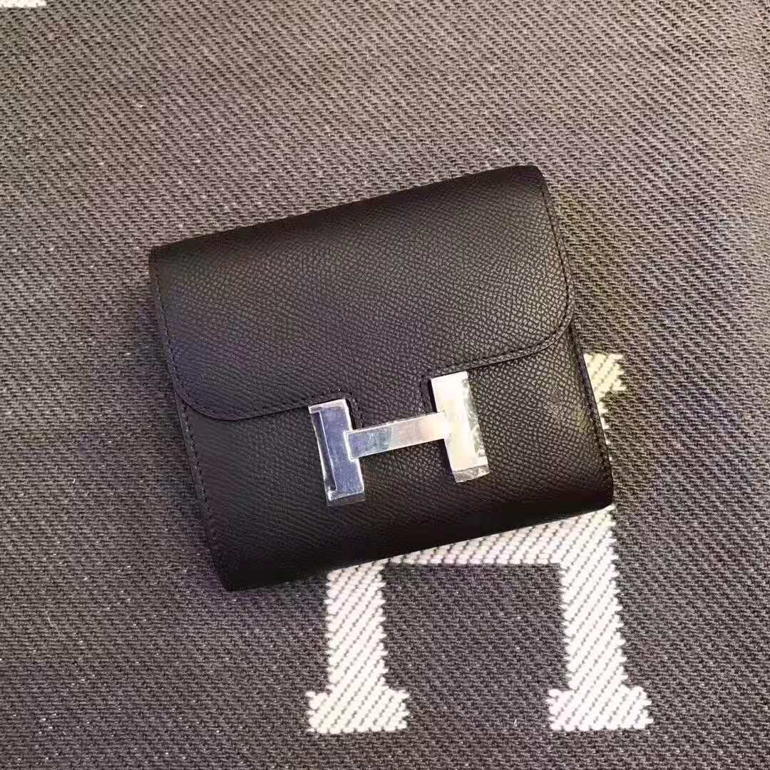 HM Constance 13 Black Epsom SHW