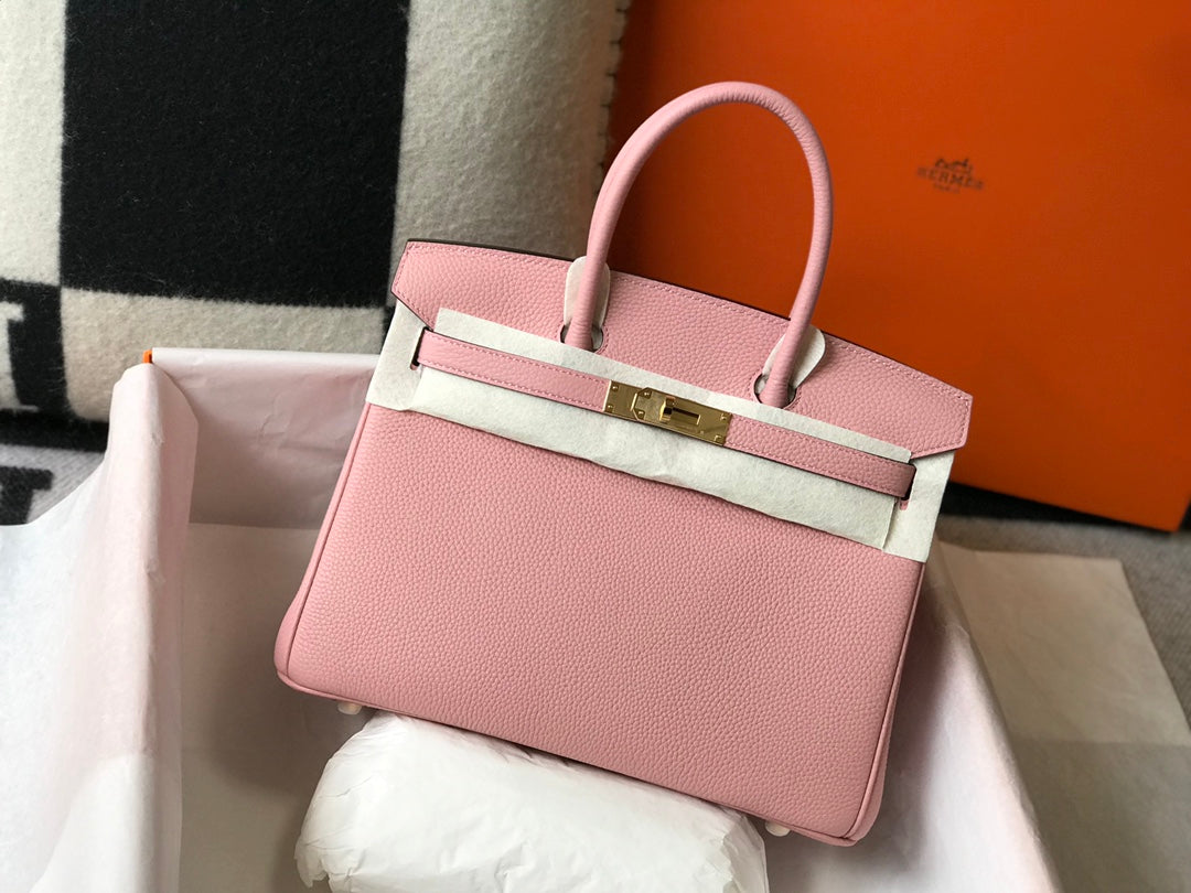 HM BIRKIN 35CM PINK TOGO LEATHER GOLD HARDWARE