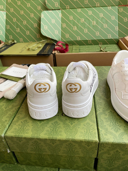 GG 26 Sneaker White Black Calfskin 632885