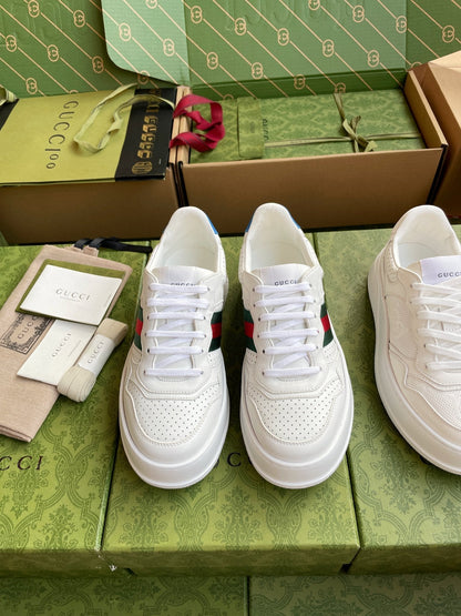 GG 26 Sneaker White Blue Calfskin 632887