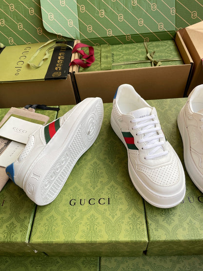 GG 26 Sneaker White Blue Calfskin 632887