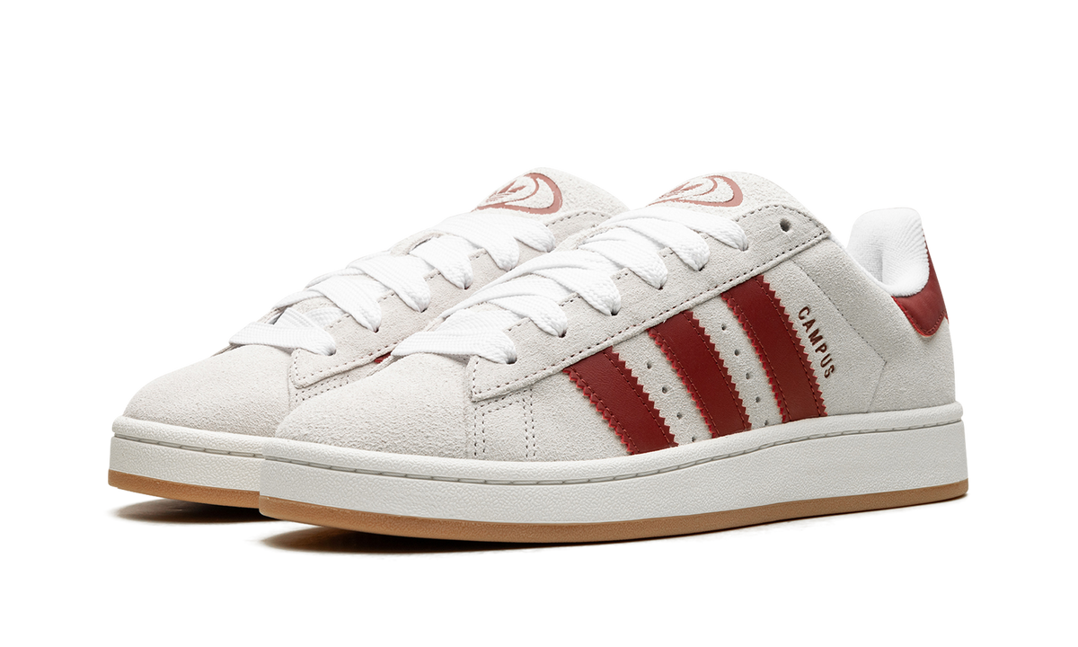 Campus 00s WMNS "Crystal White Preloved Ruby" JQ7783