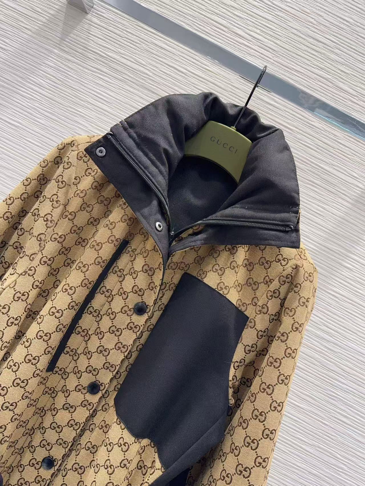 GG Jacquard Jacket Technical Fabric