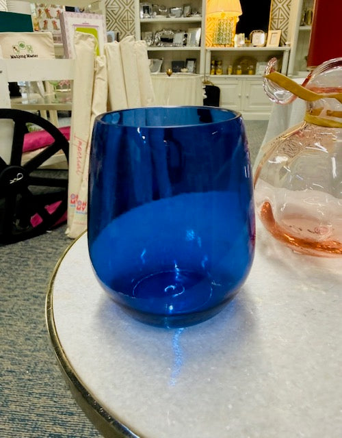 Acrylic Wine Glasses stemless