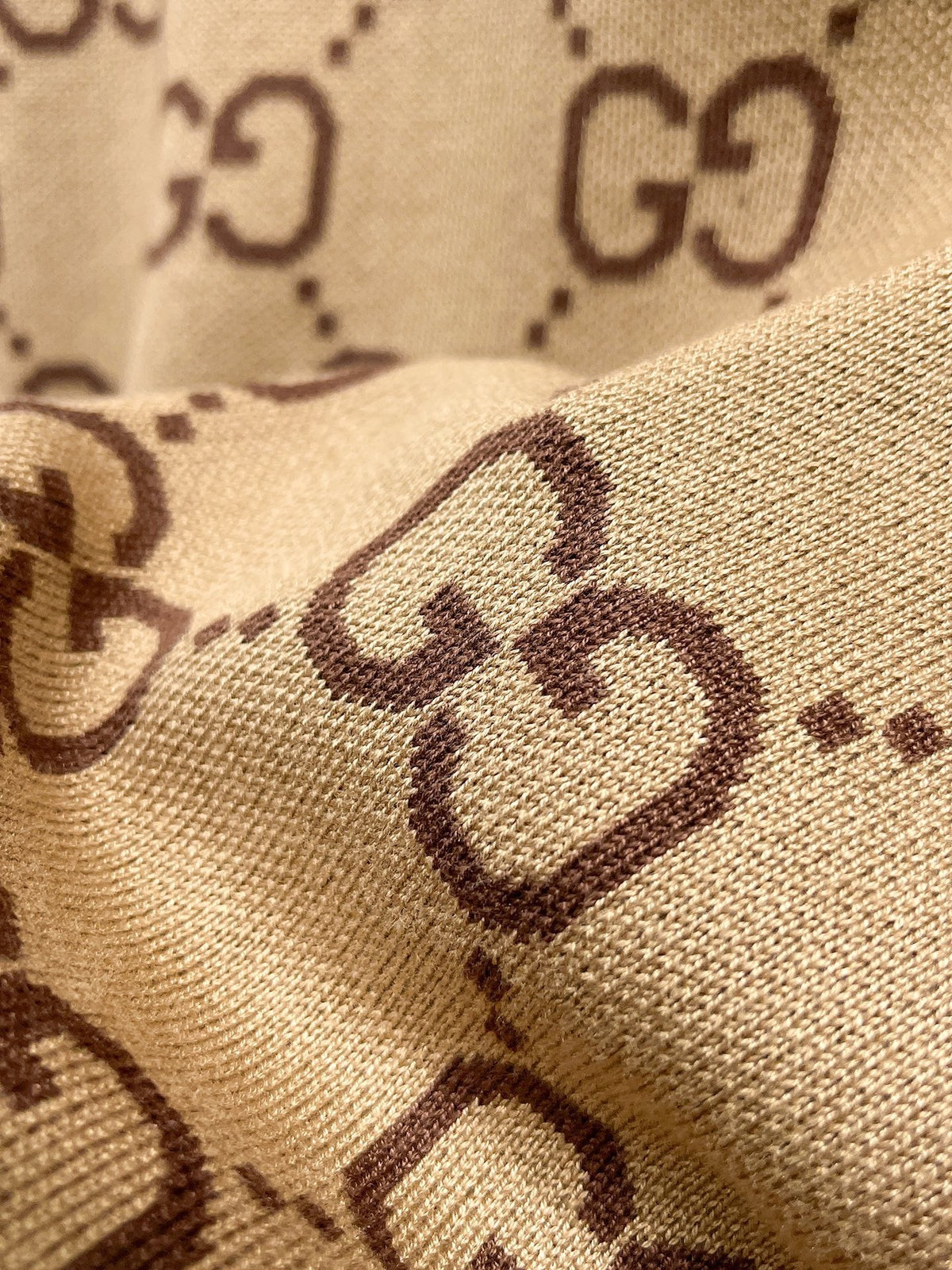 GG Shirt Beige Monogram
