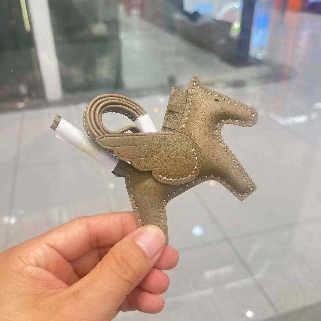 HM So Etoupe Rodeo Horse Bag Charm