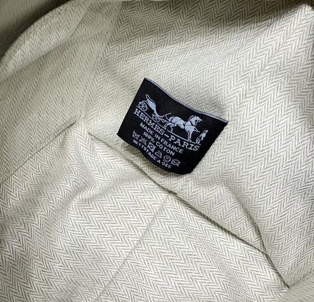 HM 26s Bride-a-Brac Case Beige Natural Cotton Canvas