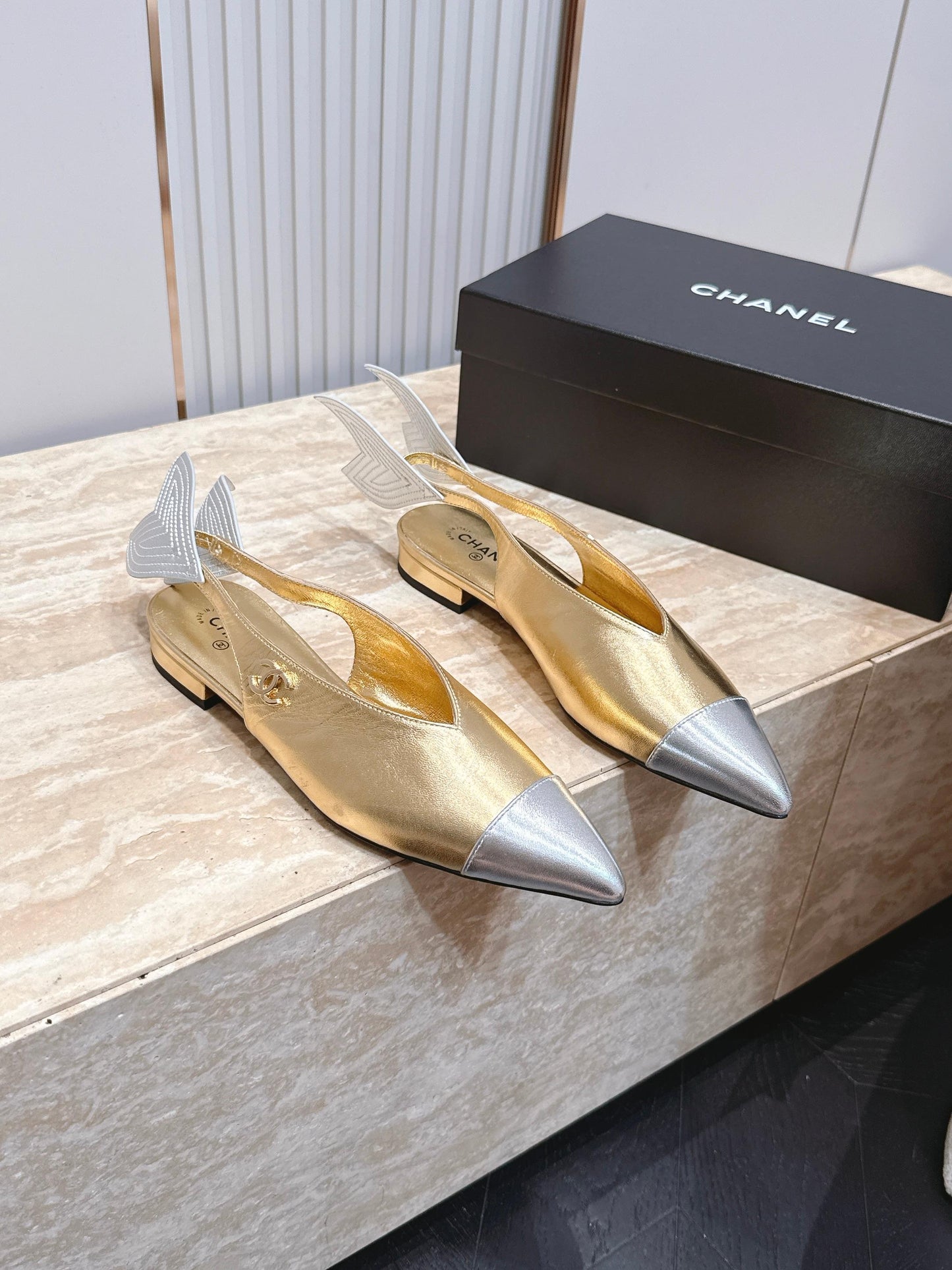 Chanel 2026 Slingback 20mm Calfskin 898976