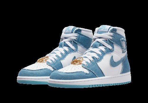 Air Jordan 1 High OG Denim Sneakers - Fresh Drop | Instant Classic