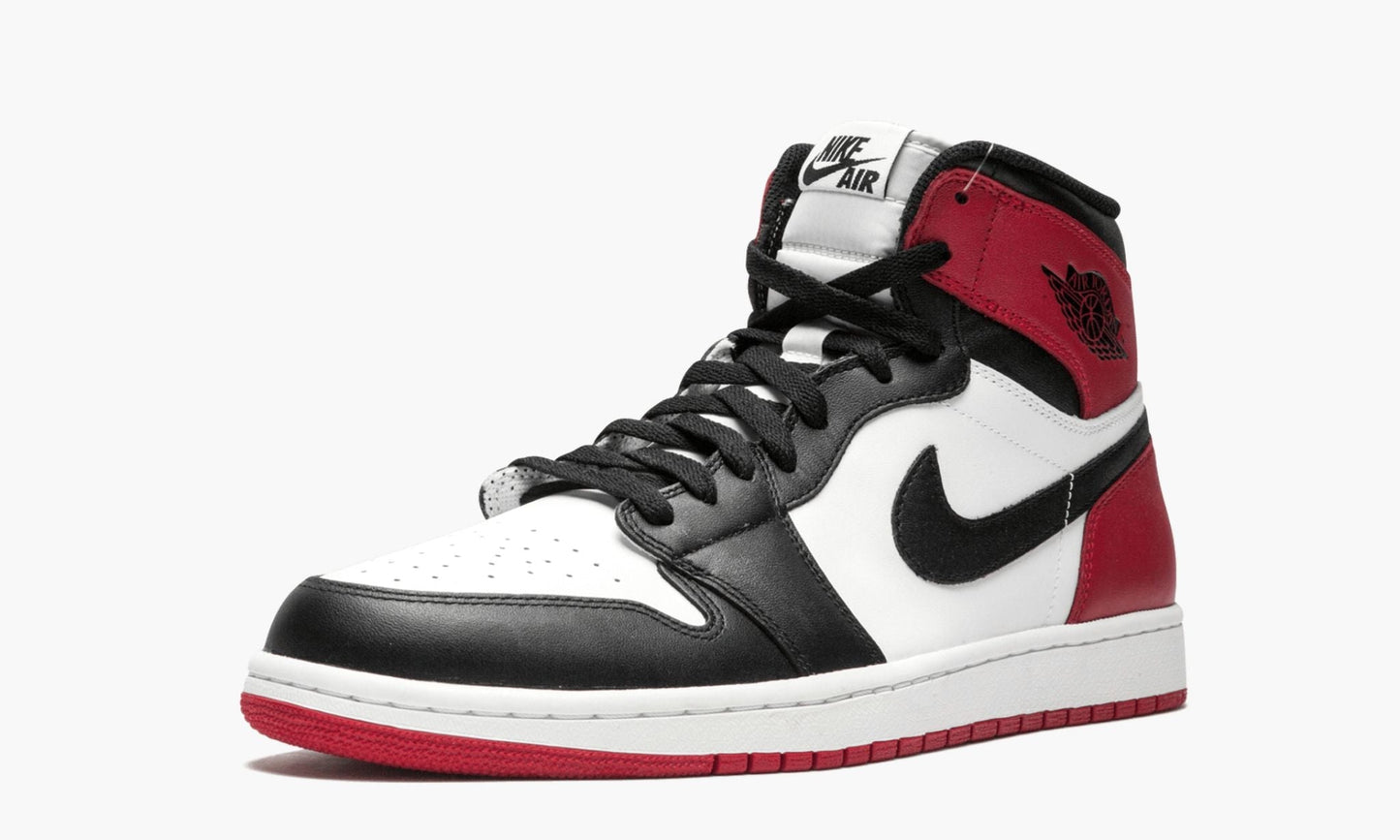 Air Jordan 1 Retro High OG Black Toe Sneakers - Heritage Edition