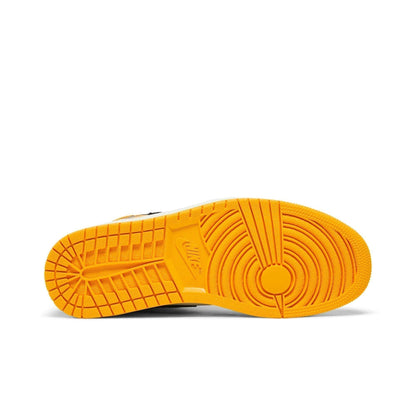 Air Jordan 1 Retro High OG Yellow Toe 555088-711 Sneakers - Hall of Fame