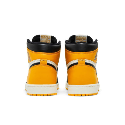 Air Jordan 1 Retro High OG Yellow Toe 555088-711 Sneakers - Hall of Fame