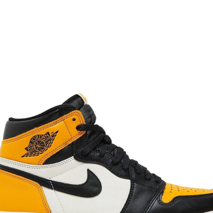 Air Jordan 1 Retro High OG Yellow Toe 555088-711 Sneakers - Hall of Fame