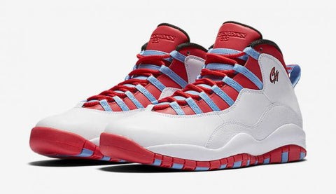 Air Jordan 10 Retro Chicago Flag Sneakers - Fresh Drop | Sneakerhead Pick