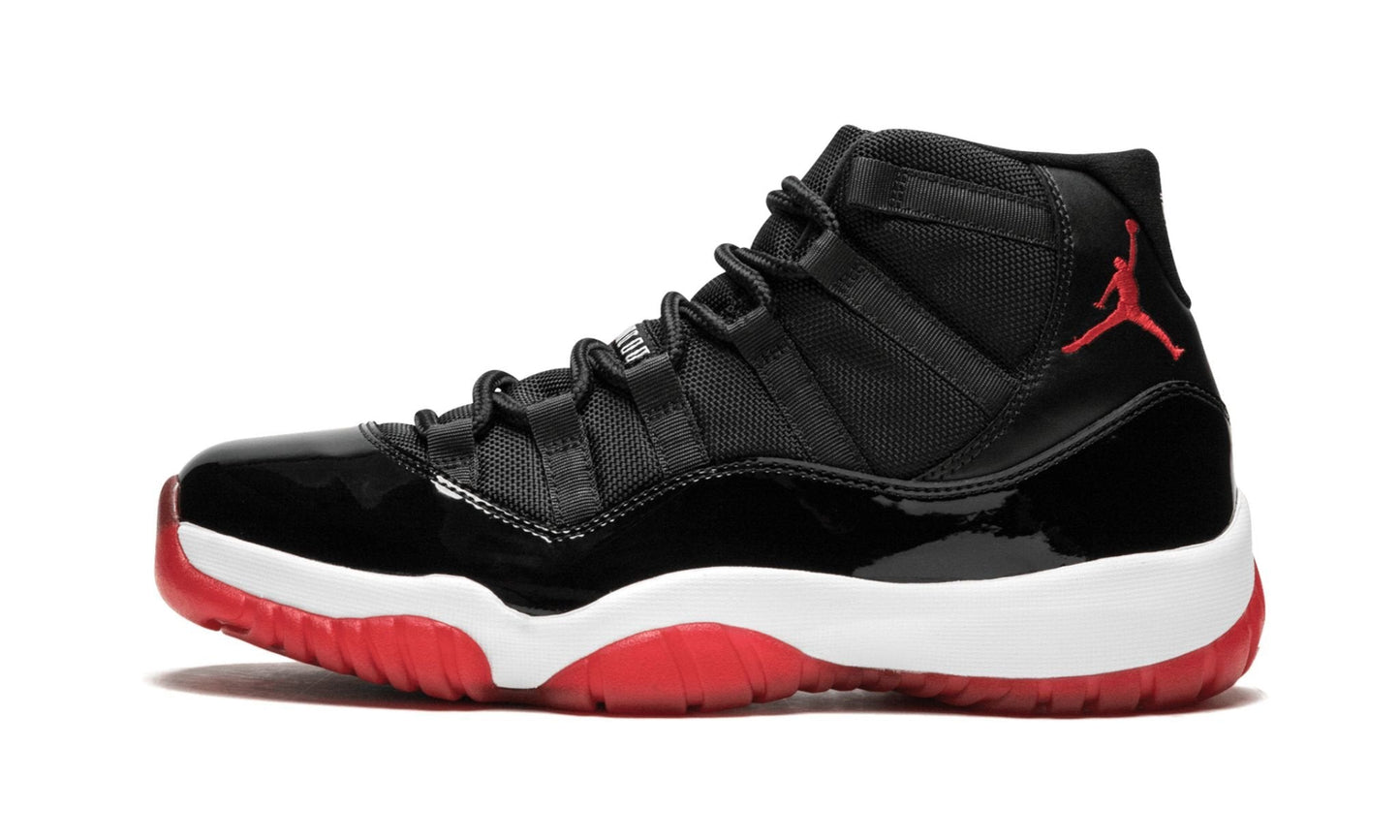Air Jordan 11 Retro Bred Sneakers - Head-Turner | Street Style