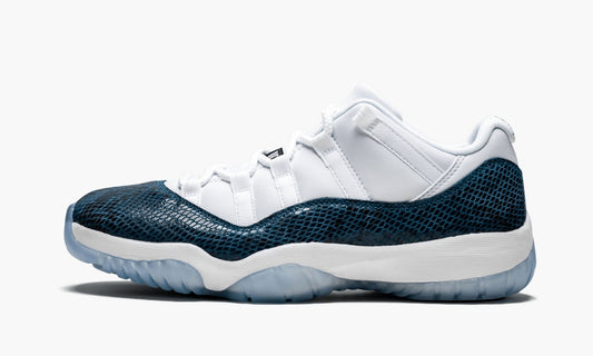 Air Jordan 11 Retro Low LE Blue Snakeskin Sneakers - Archive Edition