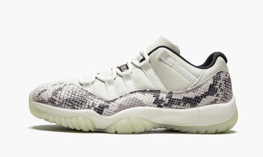 Air Jordan 11 Retro Low Snakeskin Light Bone Sneakers - Court Icon