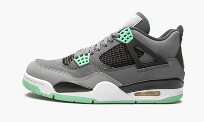 Air Jordan 4 Retro Green Glow Sneakers - Collaboration Release