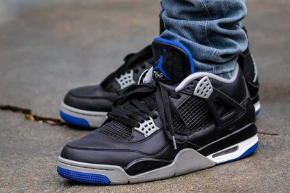 Air Jordan 4 Retro Motorsports Alternate Sneakers - Heritage Edition