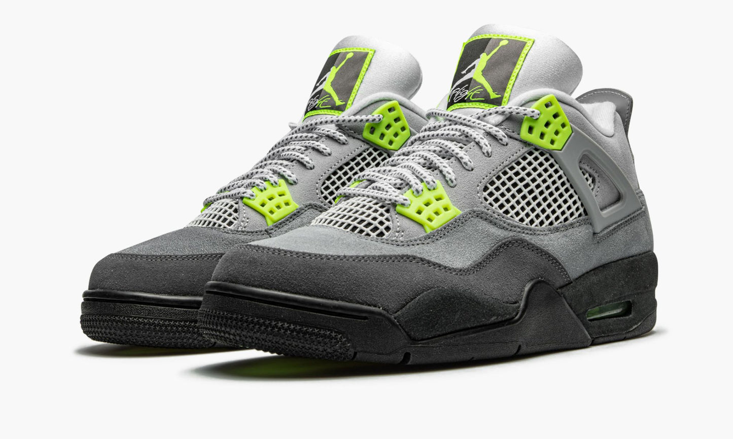 Air Jordan 4 Retro SE Neon Sneakers - Limited Edition | Hype Sneaker