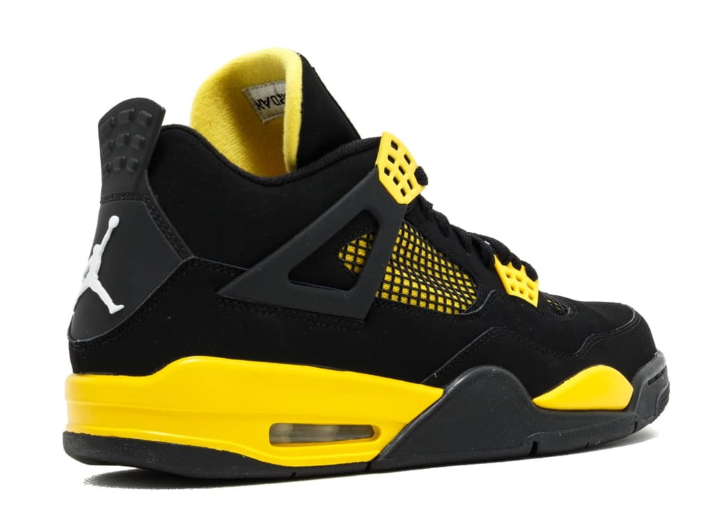 Air Jordan 4 Retro Thunder 2012 Sneakers - Heritage Edition