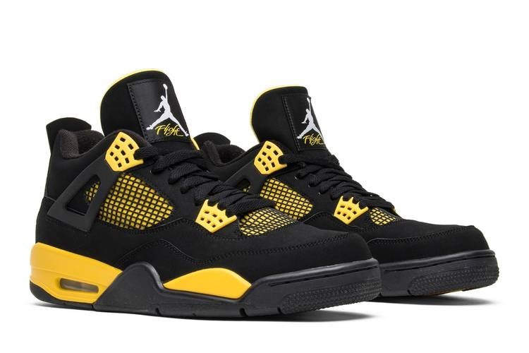 Air Jordan 4 Retro Thunder 2012 Sneakers - Heritage Edition