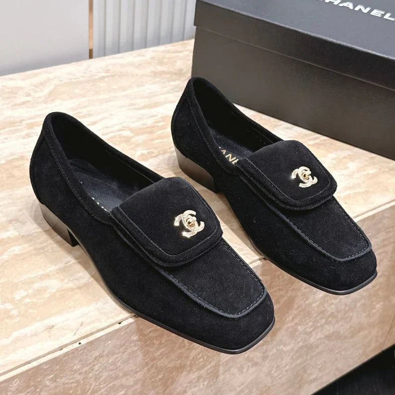Channel 2026 Loafer 35mm Suede Calfskin 899062