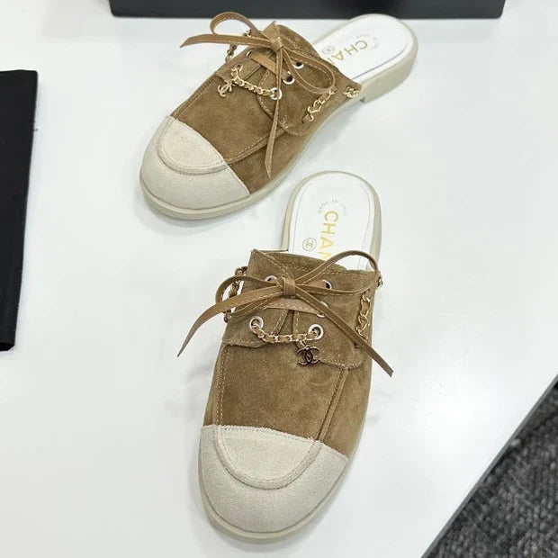 Chanel 2026 Slip-On Mule Suede Cowhide 985753