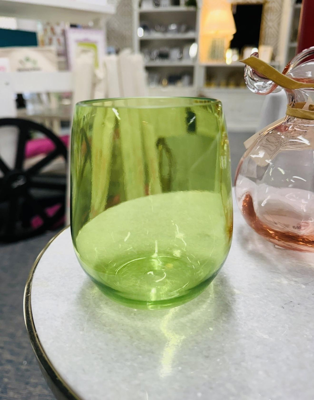 Acrylic Wine Glasses stemless