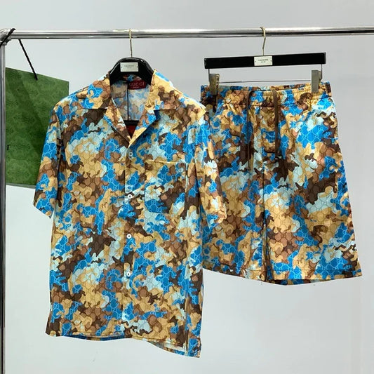 Gucci 2026 Set Blue Mix Colors Cotton 131811