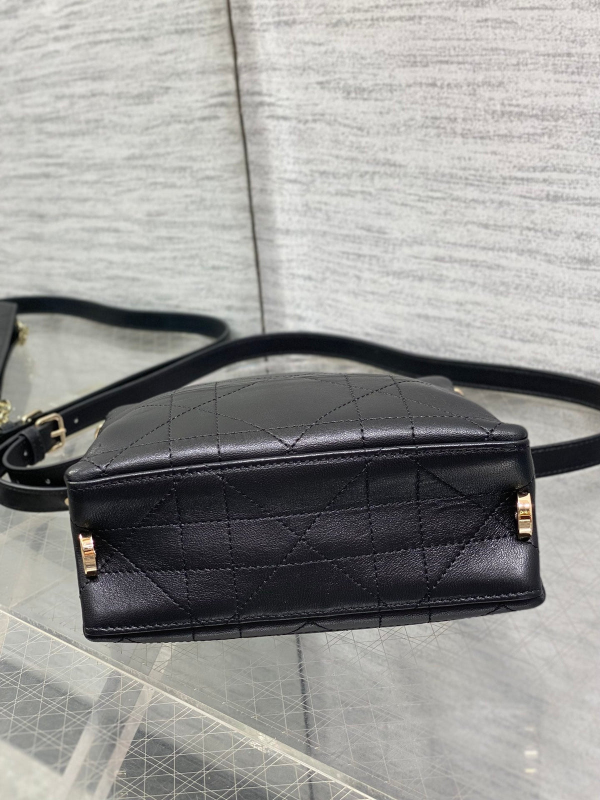 Dior 2026 Trianon Hobo Chain Bag 21cm Lambskin 289177
