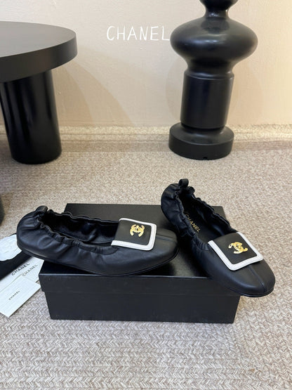 Chanel 2026 Ballet Flats Sheepskin 835635