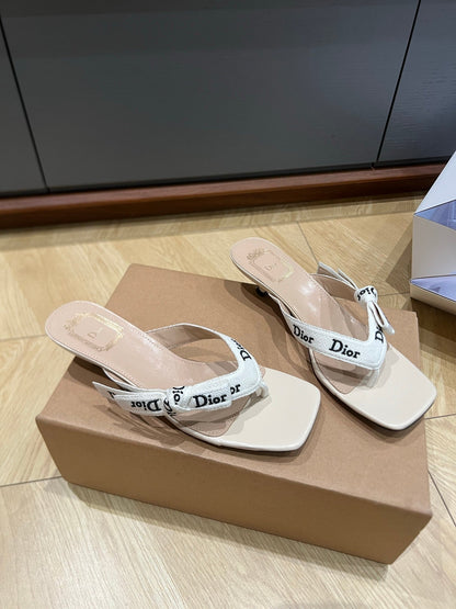Dior 2026 J'Adior Thong Sandal Fabric Leather 845396