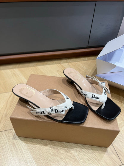 Dior 2026 J'Adior Thong Sandal Fabric Leather 845396