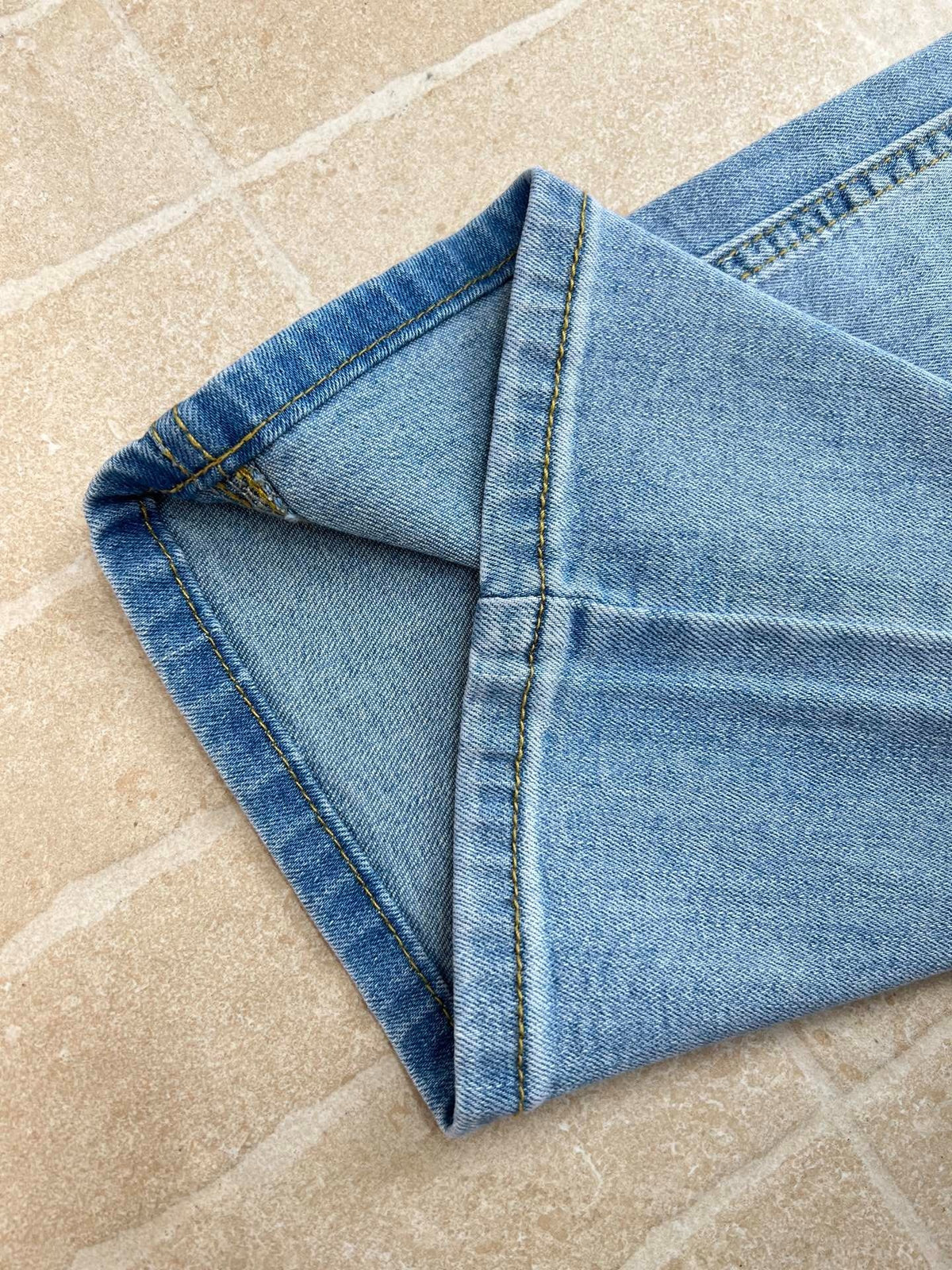 Loewe Embroidered Pocket Jeans Blue in Cotton 328340