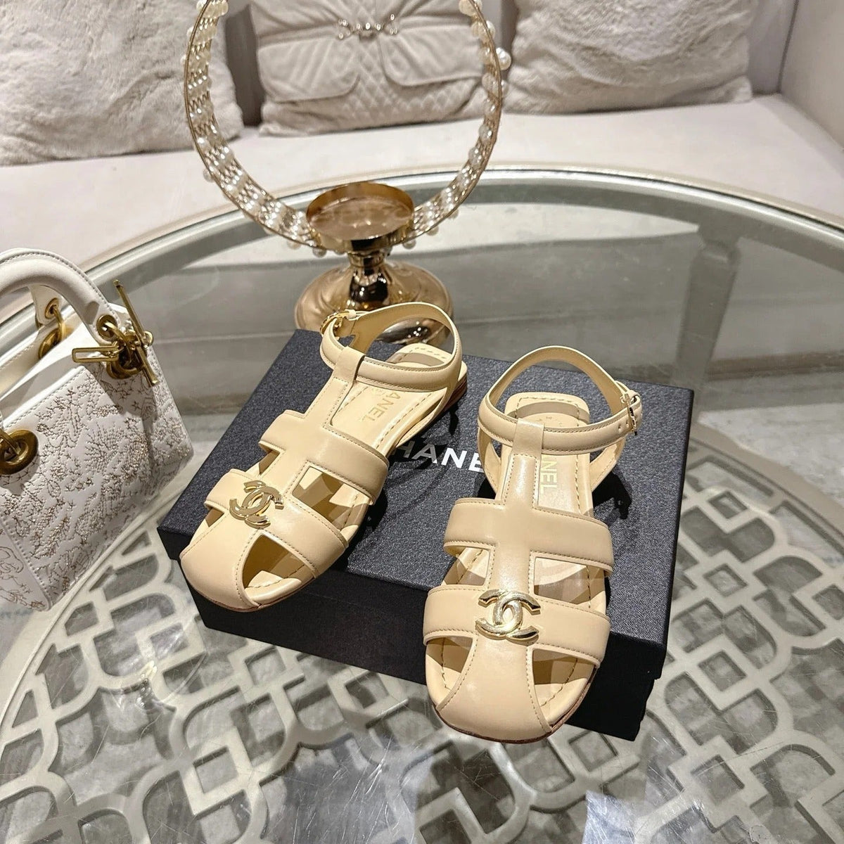 Chanel 2026 Sandals Calfskin 926456