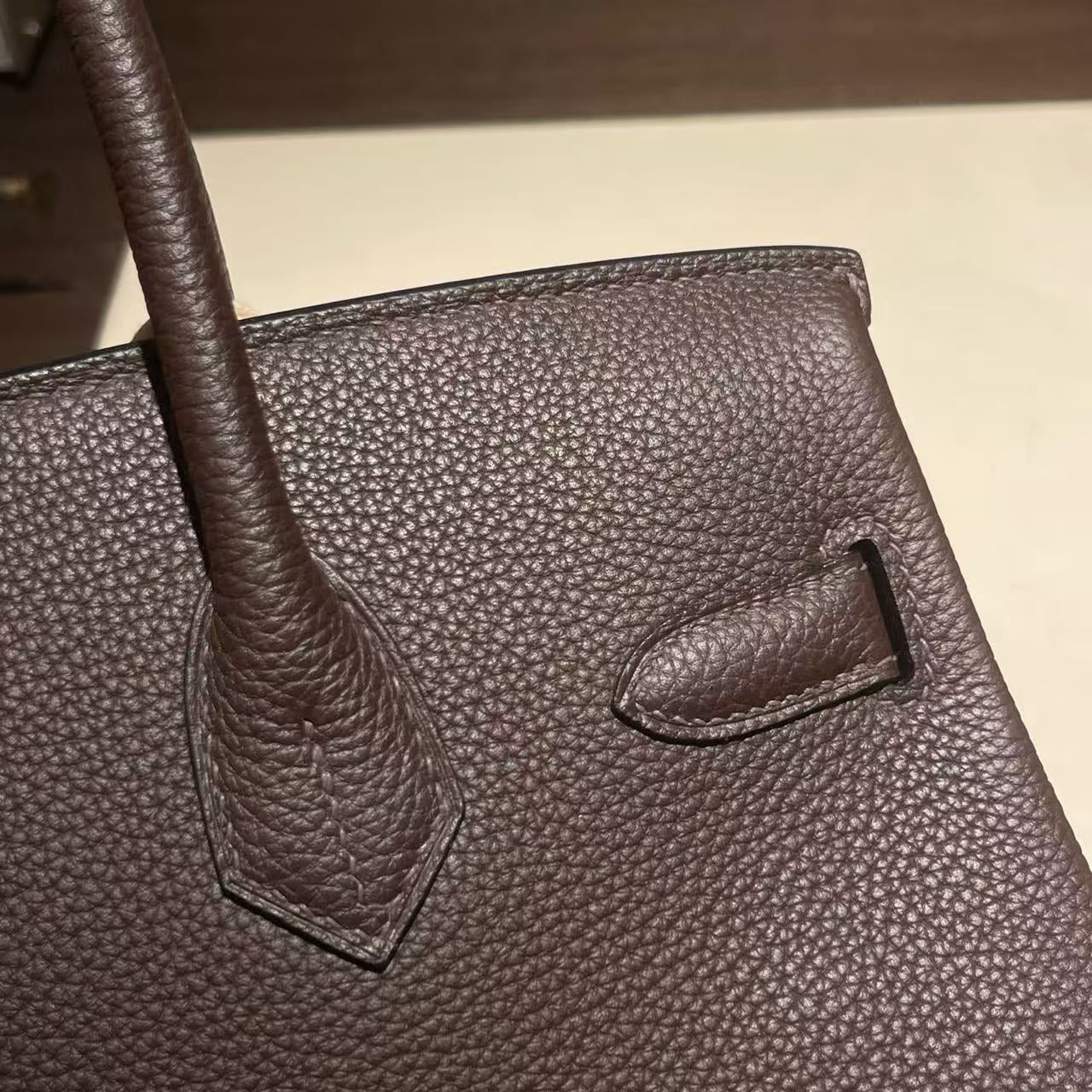 Hermes 2026 Birkin Bag Chocolate Brown Togo Leather Gold Hardware