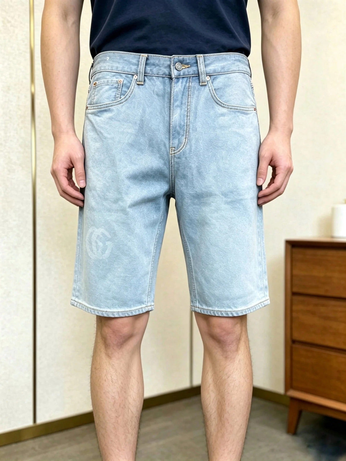 GC 2026 Men's Casual Shorts Light Blue Denim 637992