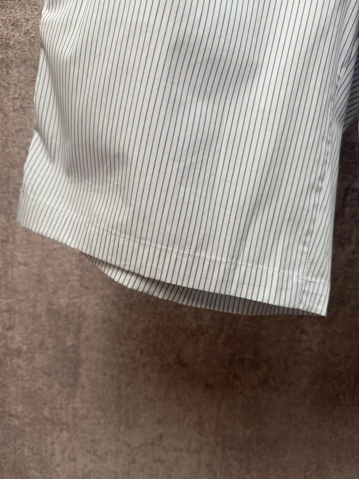 GC 2026 Men's Striped Shorts White Blue Cotton 643455