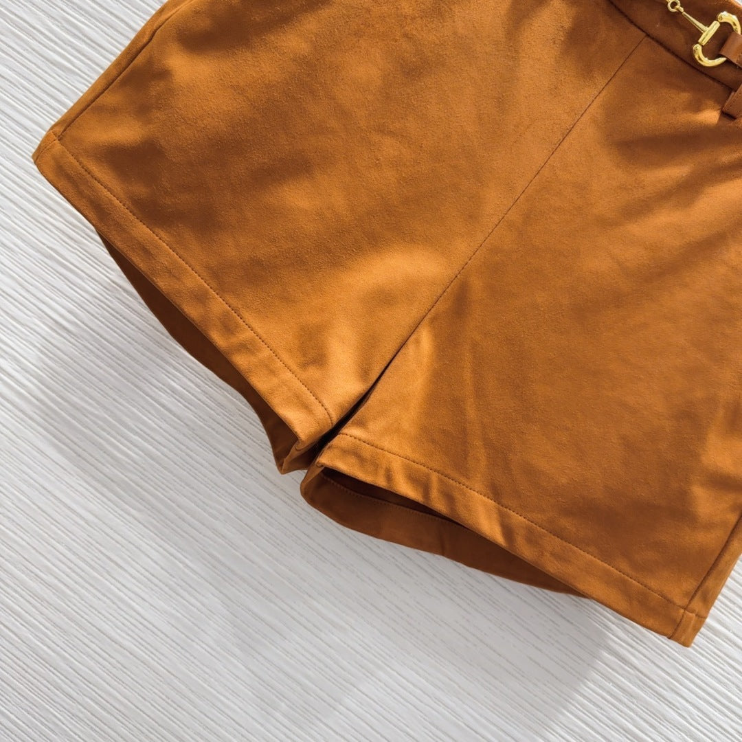 Gucci 2025 Short Brown Polyester Fiber