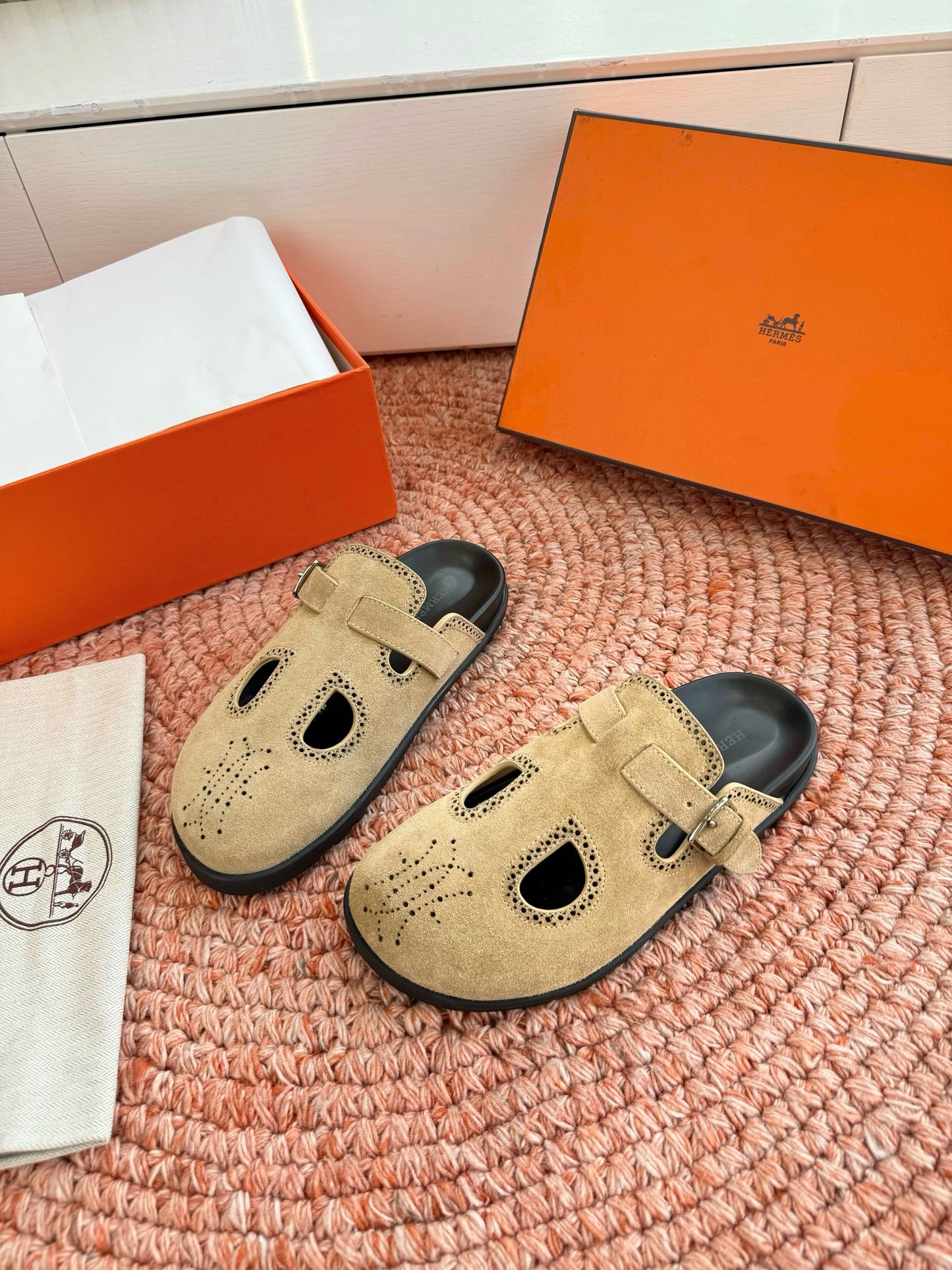 HM Monk Mules Khahi Suede 648493