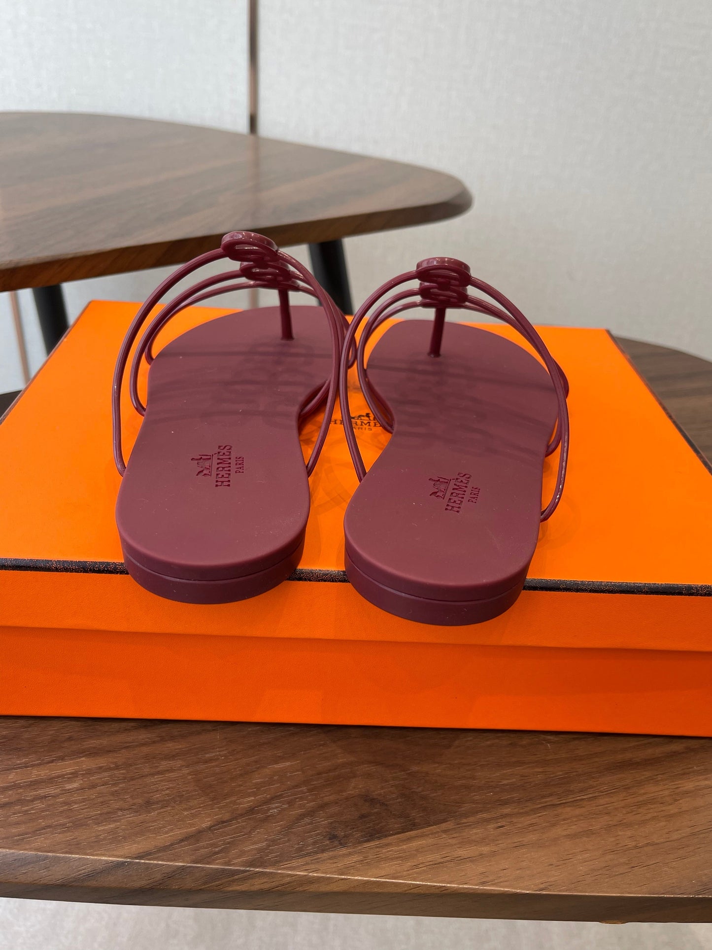 HM 26ss Pig Nose Sandals Rubber
