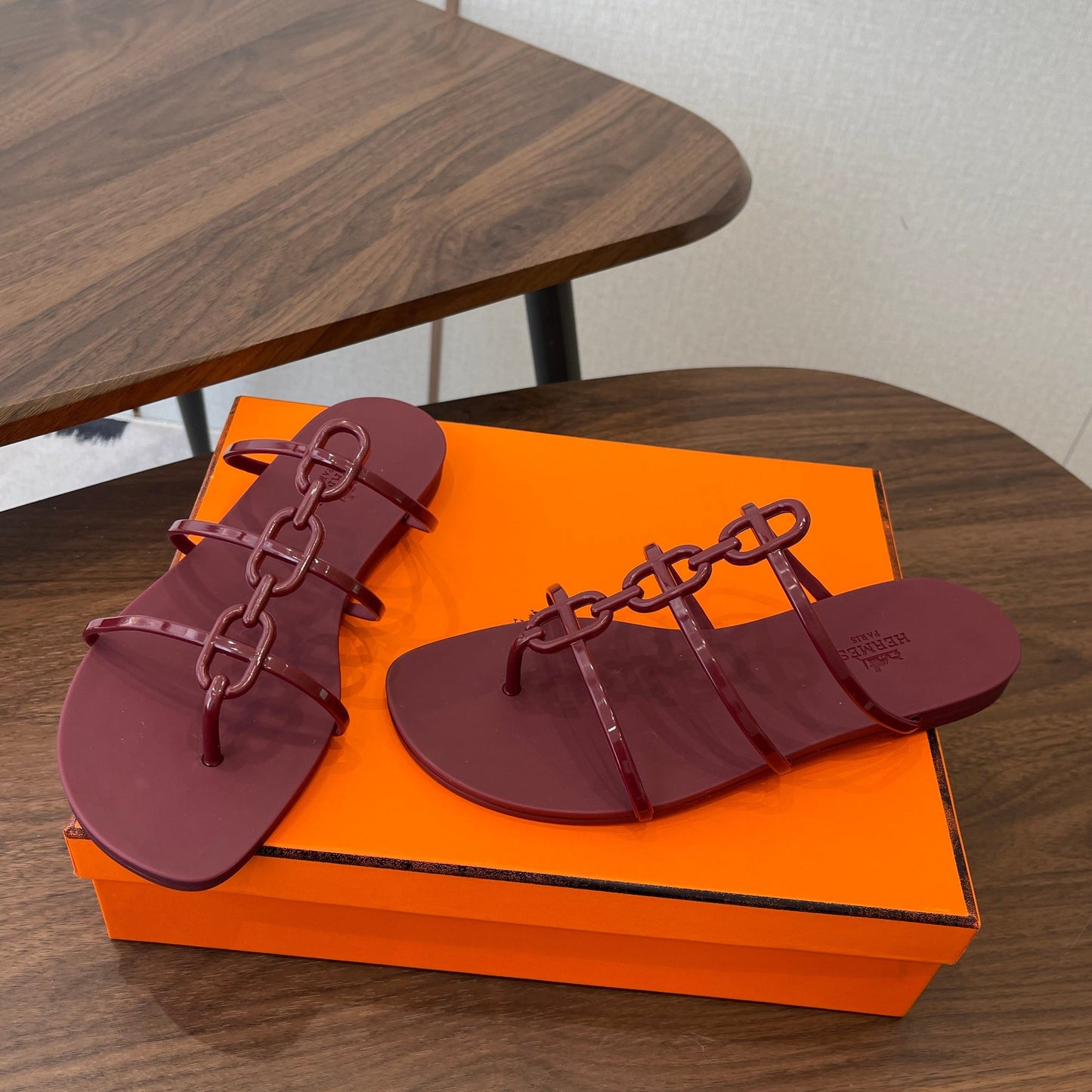 HM 26ss Pig Nose Sandals Rubber